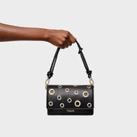 Bandolera Audree Eyelets Negra   Bandolera Audree Eyelets Negra   6